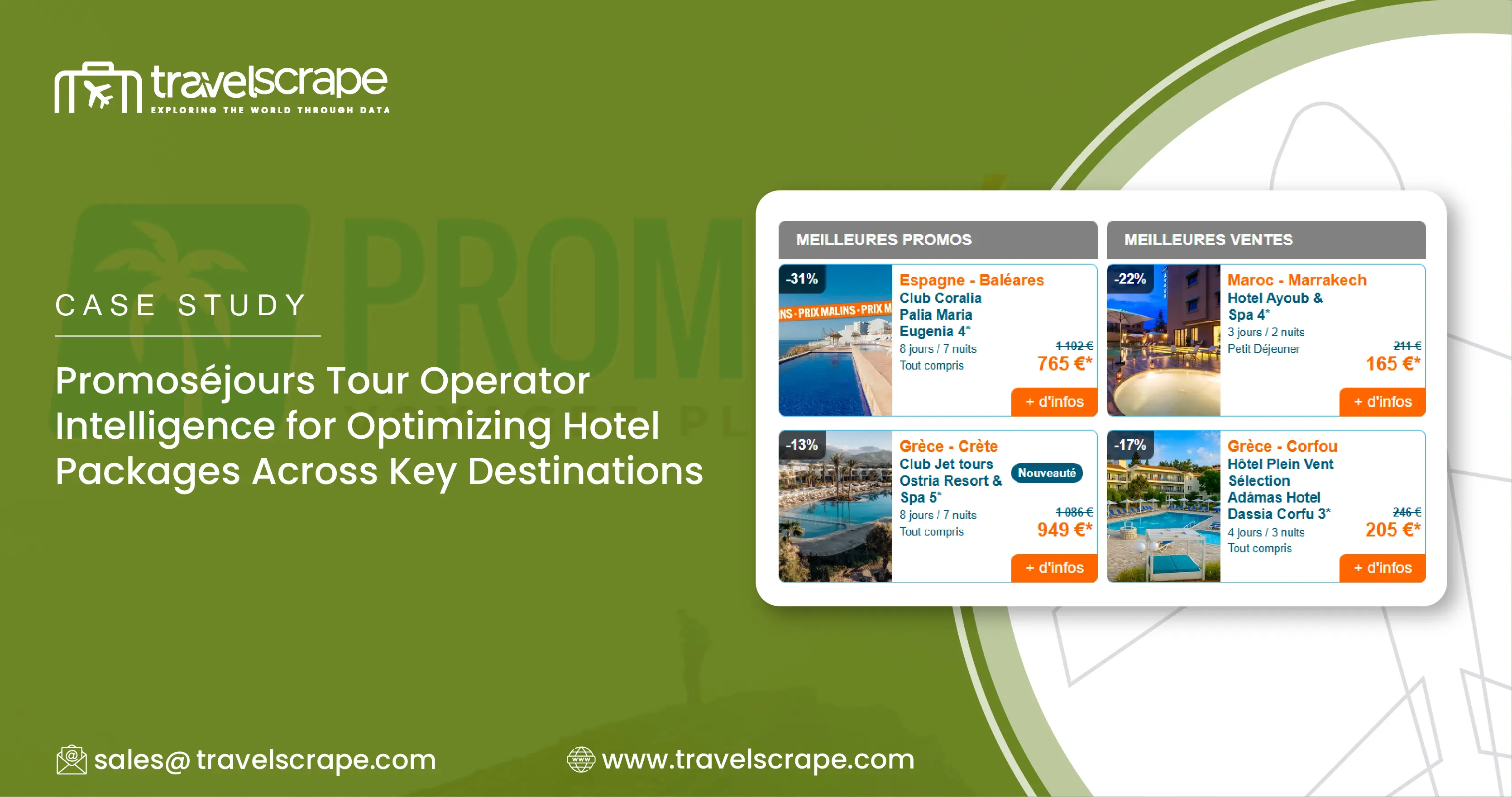 Promoséjours Tour Operator Intelligence for Optimizing Hotel Packages